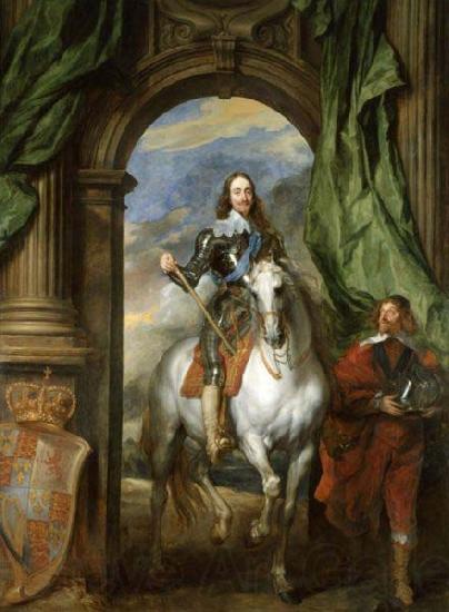 Anthony Van Dyck Charles I with M. de St Antoine